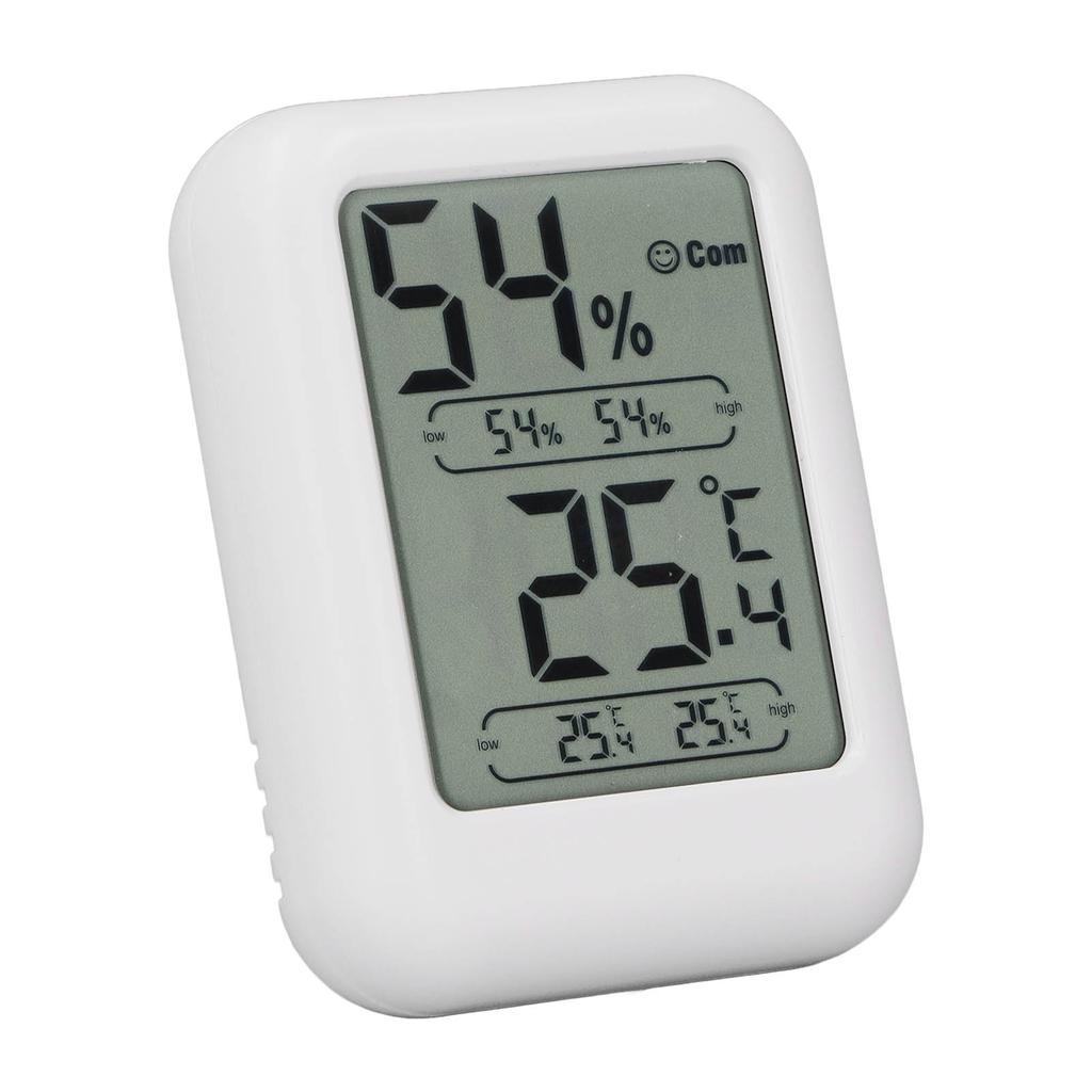 Thermometer Large Screen Digital Display Magnetic Temperature Gauge Hygrometer for Home School Office