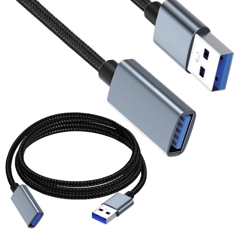 Highly Speed USB3.0 Extension Cable USB A Male to Female USB3.0 Extender for 5Gbps Fast Data Transfer and 5V2A Charging