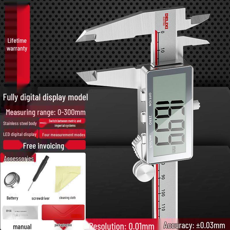 High Precision Digital Electronic Caliper for Industrial and Household Use