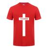 TECHNO CROSS PRINTED T SHIRT MEN Male Short Sleeve Crewneck Cotton TShirt Man Clothing Trend Casual Slim Fit Summer Tops Tees