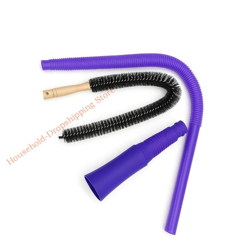 Dryer Vent Cleaner Kits Universal Vacuum Hose Attachment and Lint Brush Quickly Lint Remover for Dryer Vents Enduring