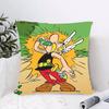 Asterix And O-Obelix Carton Pillow Case  Anti-dustmite Pillowcase Invisible Zipper Silky Short Plush Sofa Cushion Cover