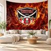 Sheffield United Football Wall Tapestry, Soft Fabric Wall Hanging, Decorative Backdrop For Bedroom Home Wall Art