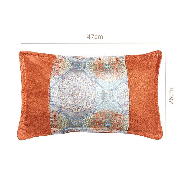 Herbal Neck Support Pillow - Washable, Multicolor, Traditional Chinese Medicine for Cervical Spine and Sleep Health