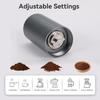 D2 Manual Coffee Grinder with Foldable Extension Handle Stainless Steel Conical Coffee BurrGrinder for Good Assembly Consistency