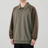 Men's Casual Sports Hoodie: Loose-Fit Lapel Long Sleeve T-shirt for Autumn