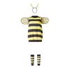 Bee Costumes for Women, Halloween Honey Bee Costume Adult Kids Little Bee Costume, Antennae Headband+Dress+Wings+Leg Warmers