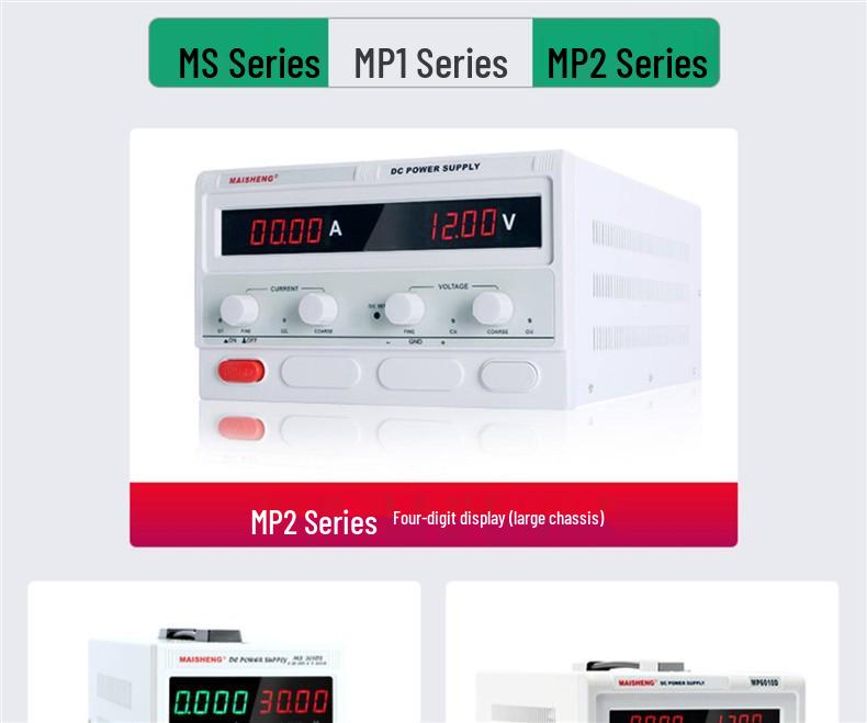 Maisheng MP3030D Adjustable High-Power DC Power Supply for Electroplating and Charging