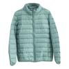 Winter New Light Down Jacket Women's Short Plastic Stand-Up Collar Hooded Lightweight Thin White Duck Down Jacket