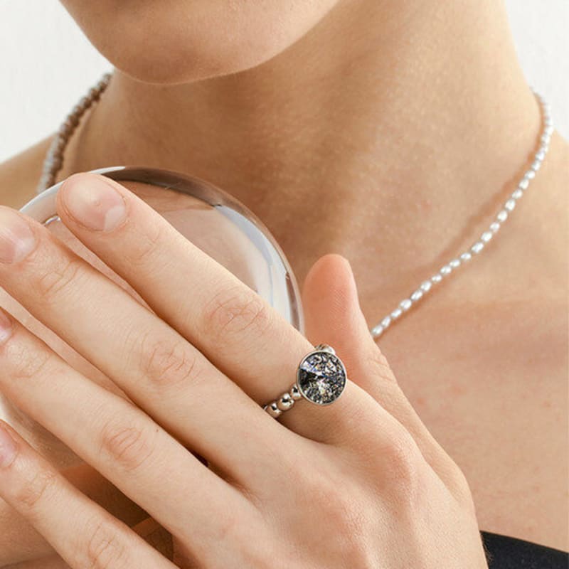 qudokorea Kudo Beroli silver ring