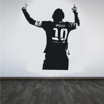 Samolepka na stěnu Argentina Football Player Star Samolepka na stěnu Dětská ložnice Odnímatelná nástěnná dekorace