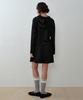 Simeteuligpeosenteu Hooded Jersey Dress / Black