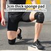 1pair Knee Pads Sports Knee Pads Anti-collision Thickened Sponge Kneepads Brace Support for Gym Basketball Volleyball Dancing