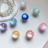 Wind Paste Type Laser Debris Crystal Ball Mobile Phone Holder Back Paste Retractable Airbag Stable Portable Niche