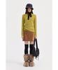LUCKY CHOUETTE Gingham Check High Neck Knit Pullover (Yellow) Lfwaw25310Yex