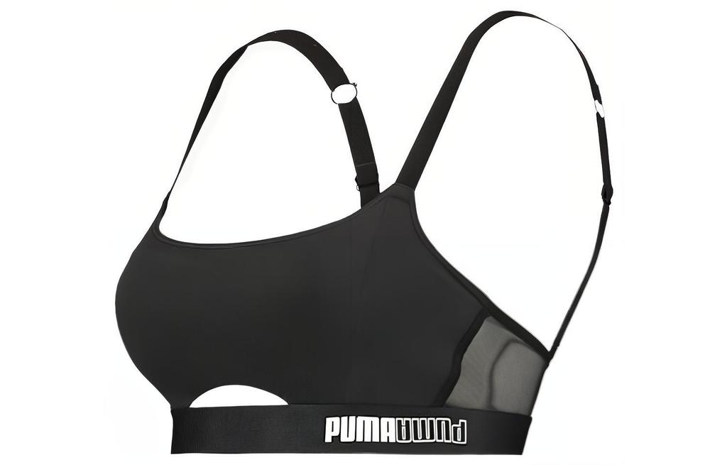 PUMA Women's Padded Sporty Top 1 Pack Sports Underwear Women's Black 935297-01