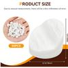 50lots Silicone Hole Covers Flush Entry Door Frame Plugs for Door Frame Repairs and Hardwares Projects