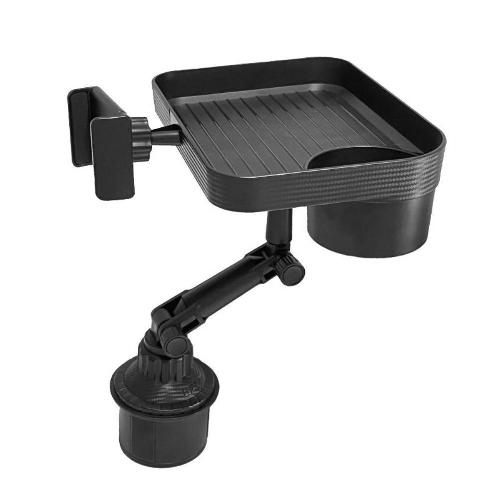 Adjustable Car Organizer Tray Portable Storage Rack Car Accessories Car Cup Holder Tray Eating