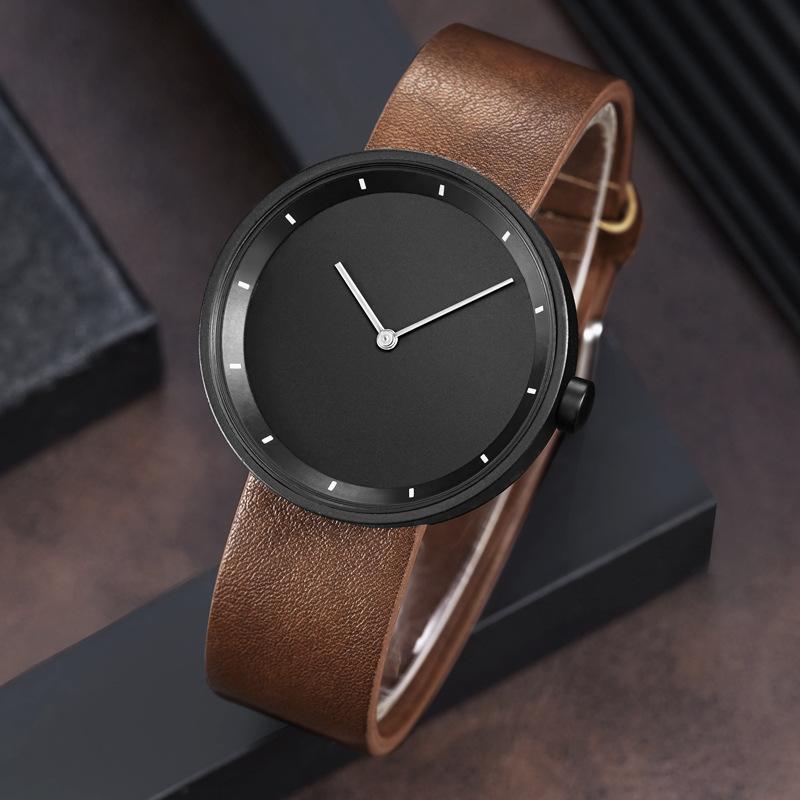 Top Brand New Simple Men's Watch Fashion Quartz Couple Men's and Women's Waterproof Personalized Watch