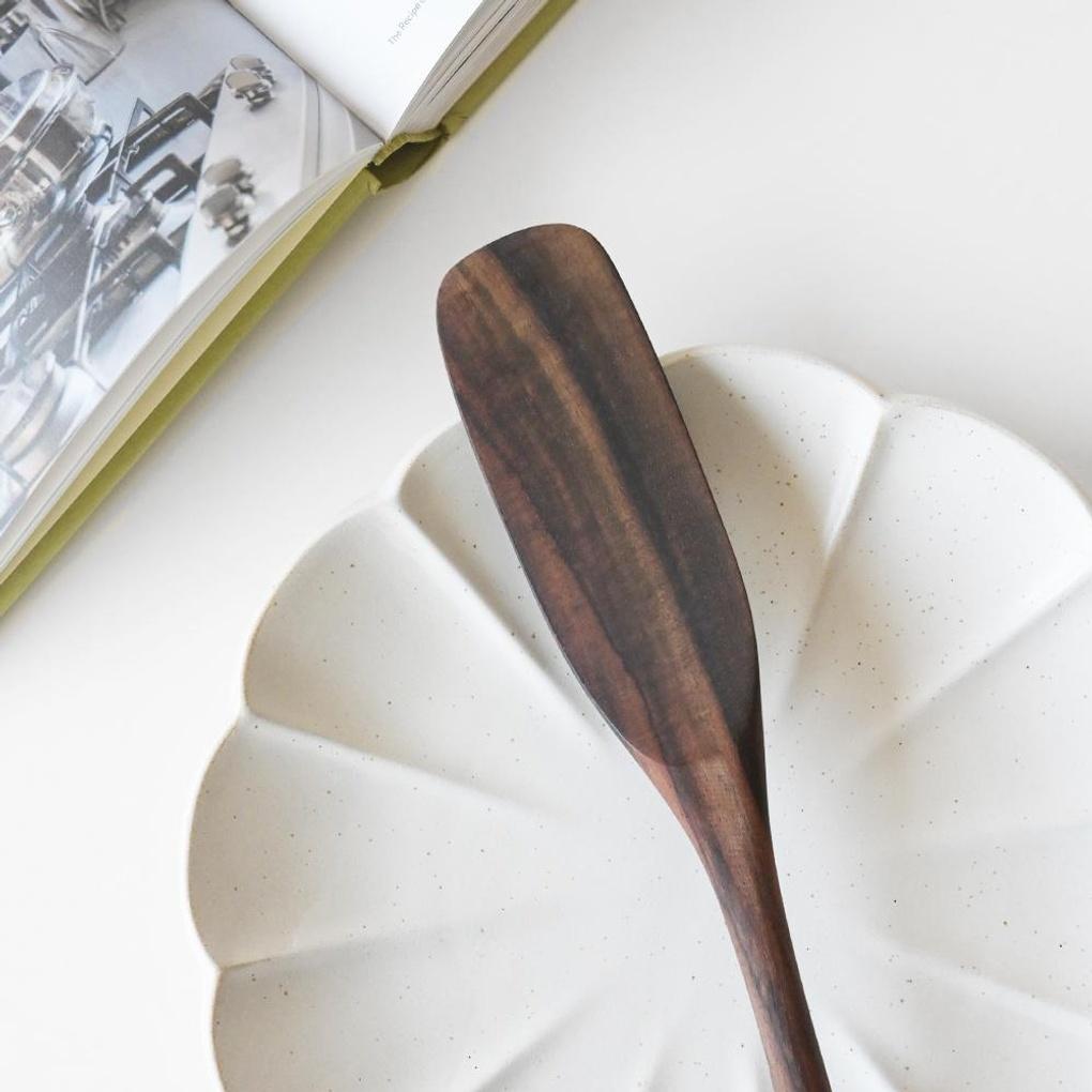 

Handmade Sonokeling Wood Cooking Utensil Egg Spatula