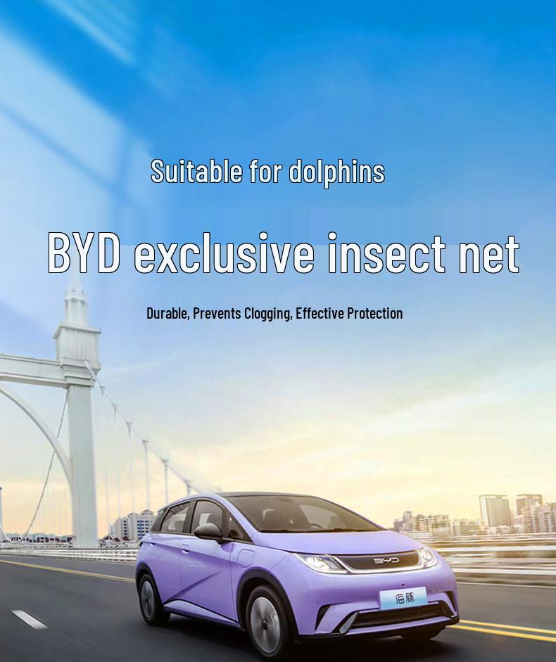BYD Dolphin Front Grille Insect Protection Net with Buckle