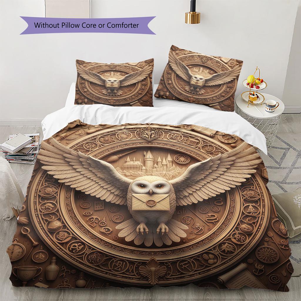 Hathaway Pattern Bedding Quilt Set Quilt Cover Pillowcase Home Decoration Birthday Gift (1 * duvet cover + 2 * pillowcase, without core)