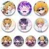 Cute Anime Character Ruby Aqua Ai Hoshino Akane Kurokawa Badge Cartoon Role Playing Pins for Backpack Collectible Jewelry Gift