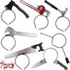 Halloween Horror Zombie Headbands 7 Pcs Bloody Cosplay Accessories