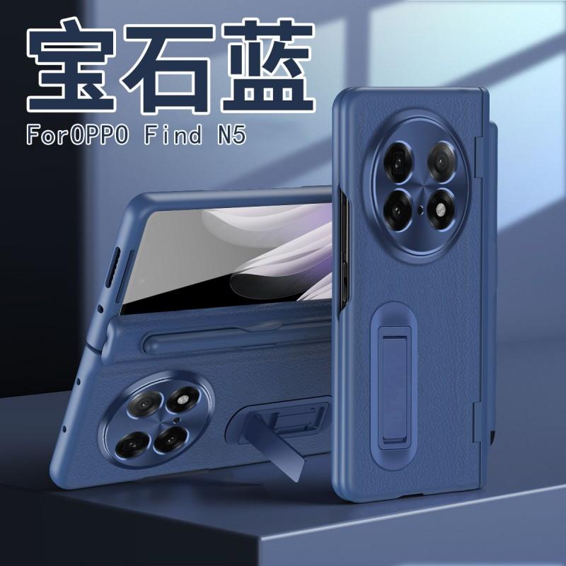 Schlanke Vollkörper-PC-Hülle Mit Integriertem Displayschutz Ständer OPPO Find N5 Faltbares Telefon Magnetisch Kratzfest