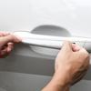 8 ks TPU samolepka na dveře auta, proti poškrábání, průhledná ochranná samolepka na kliku dveří, povrchová fólie, autodoplňky