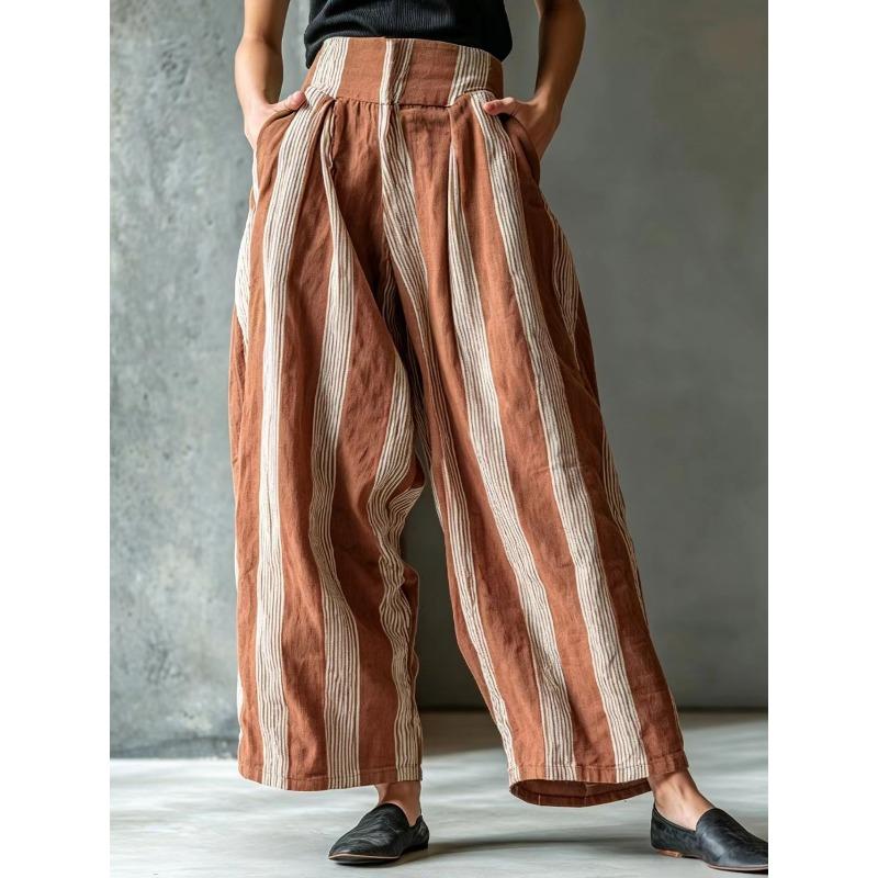 KANKEIRR Damenmode, lässig, einfarbig, bedruckt, Hosen und Caprihosen