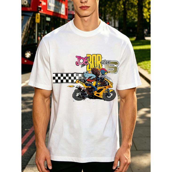 J Oe B Ar T Eam T Shirt Tropical Iconic Eco Creative Pastel Expressive Unique Casual S белый