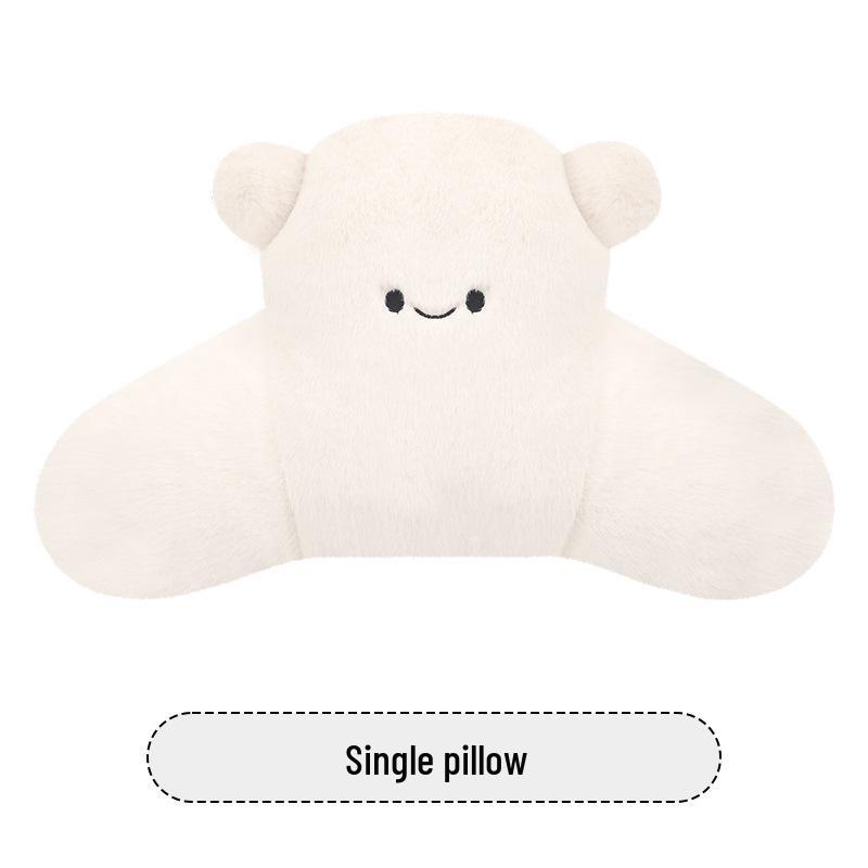 West Highland White Terrier Puppy Car Seat Cushion for MG Models (MG4, MG5, MG6, MG7, ES5) – Cute Cartoon Design for All Seasons.