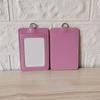 Pu Badges Holder Rope Retractable Lanyard for School Office Work Tag Credentials Pass ID Students Meal Bus Credit Card Protector