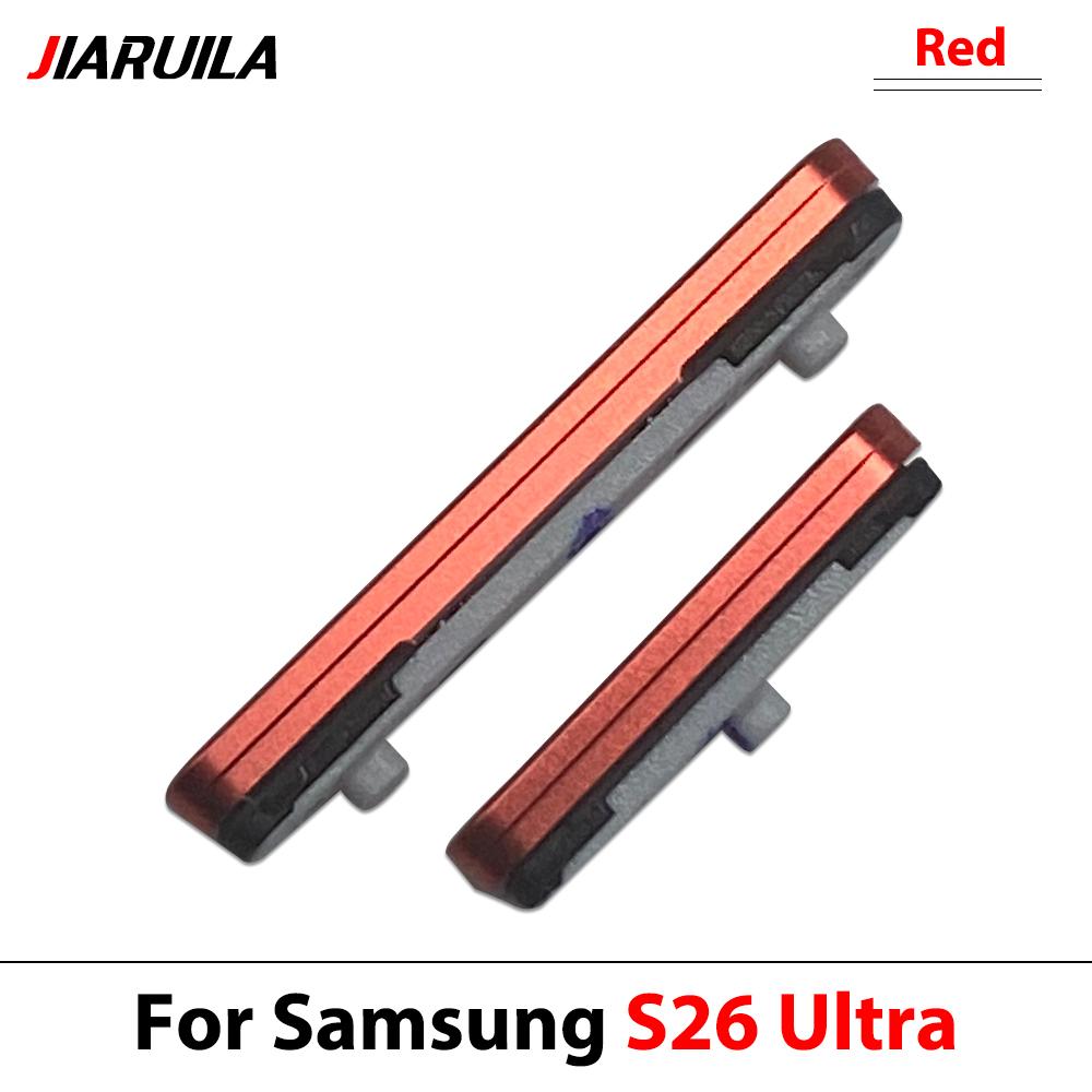 Nové Pro Samsung S16 Ultra S16 Plus S16 Tlačítko Napájení Hlasitosti Přepínač Zapnout Vypnout Boční Tlačítka Náhradní Díly pro Opravu