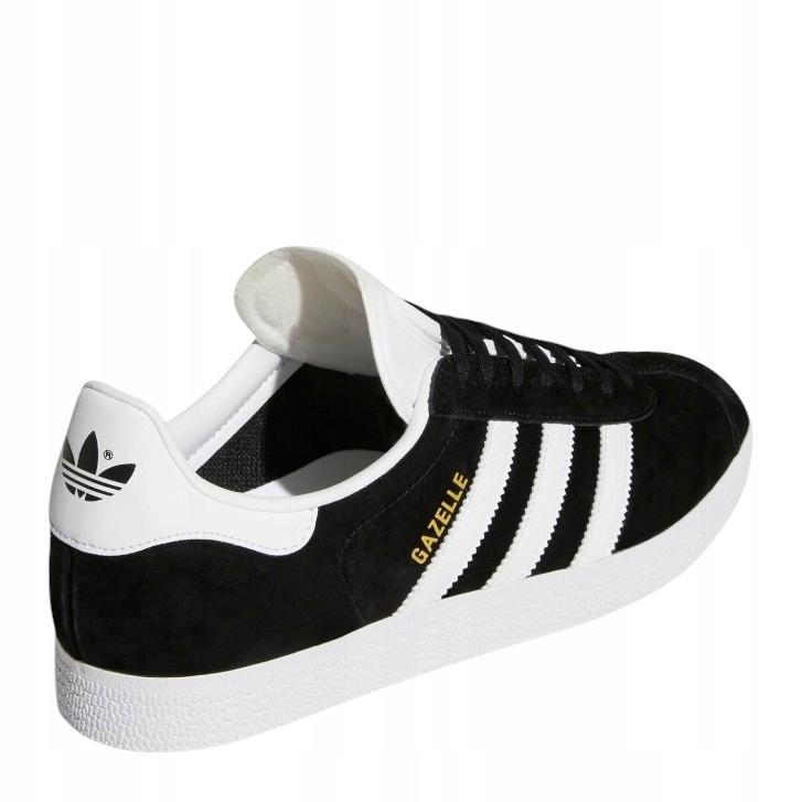 Sneakersy męskie/damskie czarne adidas GAZELLE (BB5476)
