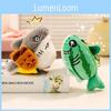 Shark Funny Plush Keychain Pp Cotton Stuffed Animal Bag Decor Gift Kids Teens