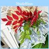 Millennium Leaf Silk Plant Realistic Home Decor Artificial Foliage Wedding Photo Prop
