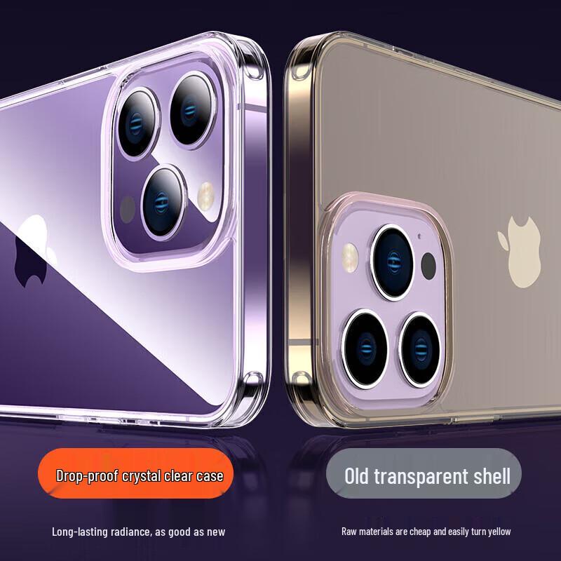 Biaze iPhone 15 Pro Transparent Protective Case