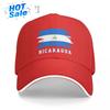 Unisex Sandwich Nicaragua Flagge Nicaraguaner Baseballkappe Männer Frauen Hip Hop Kappen Snapback Golfhut Angeln