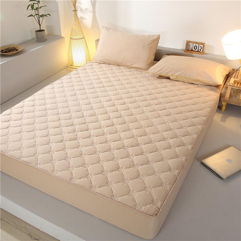 Star El Quality Mattress Cover – Top Layer Yarn-Dyed Washed Cotton,Soft, Breathable For Lasting Comfort,Hypoallergenic