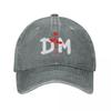 Gorra de Béisbol para Hombre y Mujer Banda DM Dave Gahan Martin Gore Sombreros Lavados Desgastados Gorra Actividades Gorra Snapback