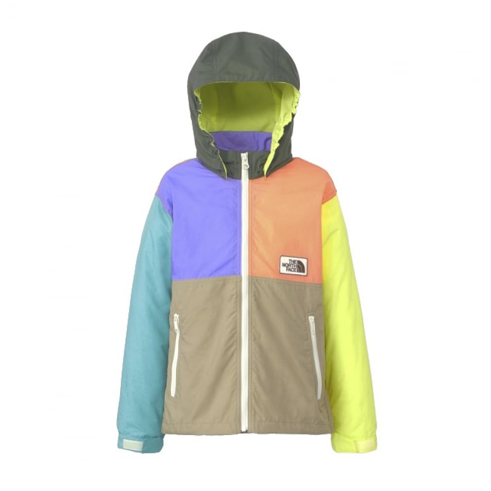 The North Face Grand Compact UV Size 5 Kids' Jacket, Unisex, Water-Repellent, Protection, Lightweight, Multicolor, (150cm)