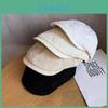 Korean Vintage Embroidered Flower Hat With Breathable Cotton For Summer Fashion