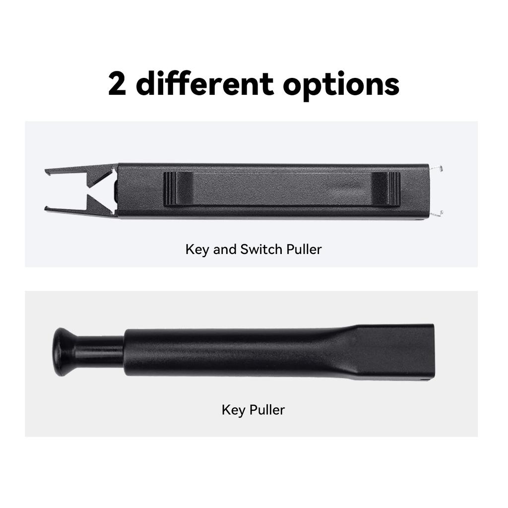 2 In 1 Switch Puller Keycap Puller Key Switch Keycap Puller for Mechanical Keyboard Gaming Keyboard Switches DIY Cleaning Tool