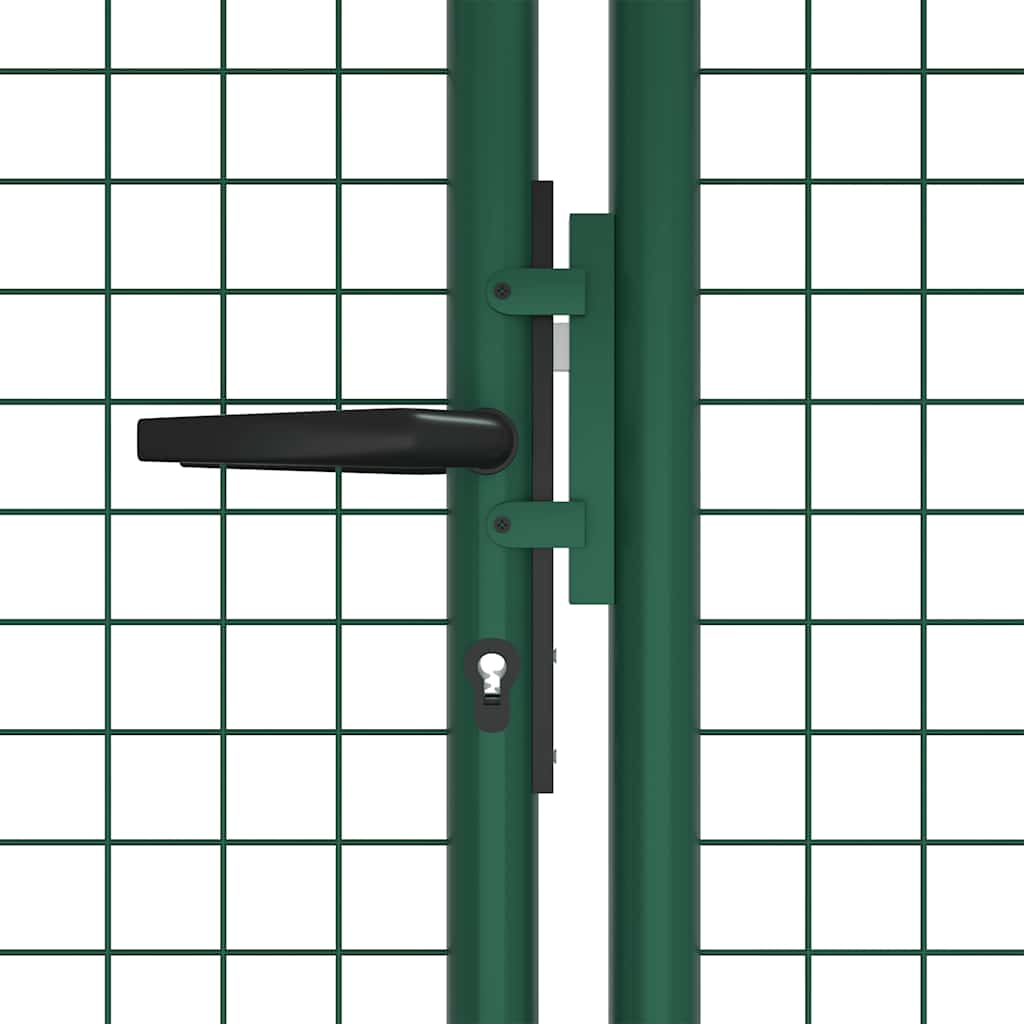 Steel Mesh Garden Gate 400 X 125 Cm Green