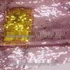 50-Color Double-Sided 5mm Sequin Fabric for Clothing, Luggage, and Wall Decoration