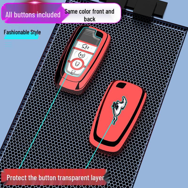 Premium Schlüsselgehäuse für 2021 Ford Mustang Mach-E Schlüssel