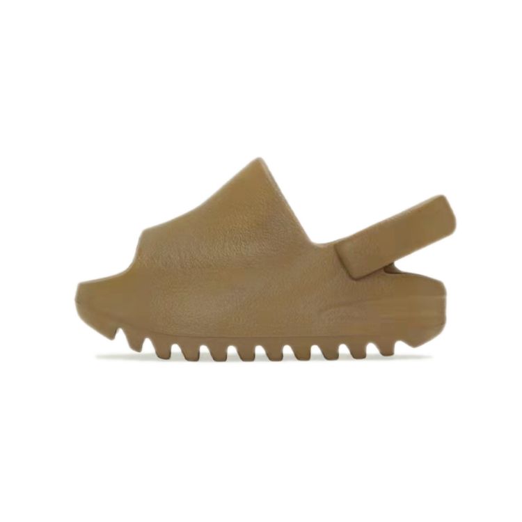 Adidas Yeezy Slides Infants Ochre Детские кроссовки Коричневые GW1933 25