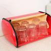 Iron Bread Bin With Ventilation Holes Rustproof Bakeware Organiser For Freshness Preservation And Easy Access